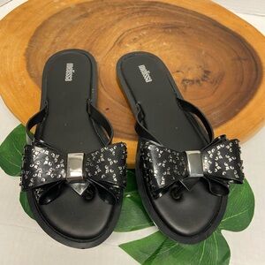 Melissa Glitter ahow Jelly Thongs Sandals